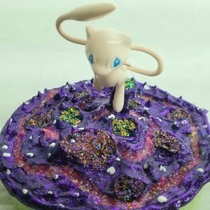 Custom Mew Pokemon Terrarium Ornament
